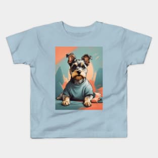 Miniature Schnauzer Kids T-Shirt